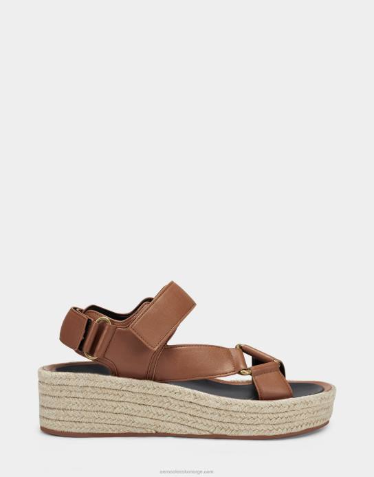 nei Aerosoles kvinner sandal mørk brun0J4B405