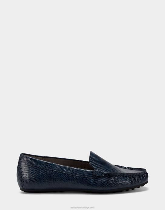 nei Aerosoles kvinner loafer marine øgle0J4B159