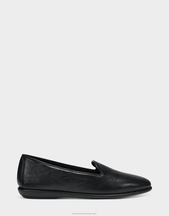 nei Aerosoles kvinner loafer svart skinn0J4B146