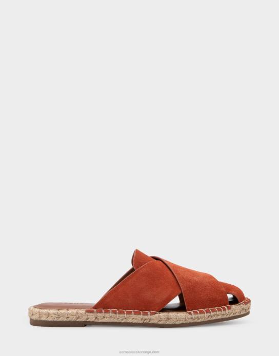 nei Aerosoles kvinner espadrille lysbilde brandy semsket skinn0J4B281