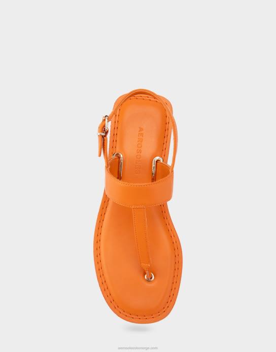 nei Aerosoles kvinner flat sandal mandarin skinn0J4B456