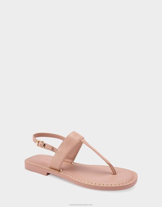 nei Aerosoles kvinner flat sandal naturskinn0J4B457