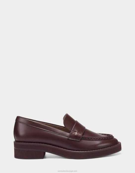 nei Aerosoles kvinner loafer bordeaux skinn0J4B192