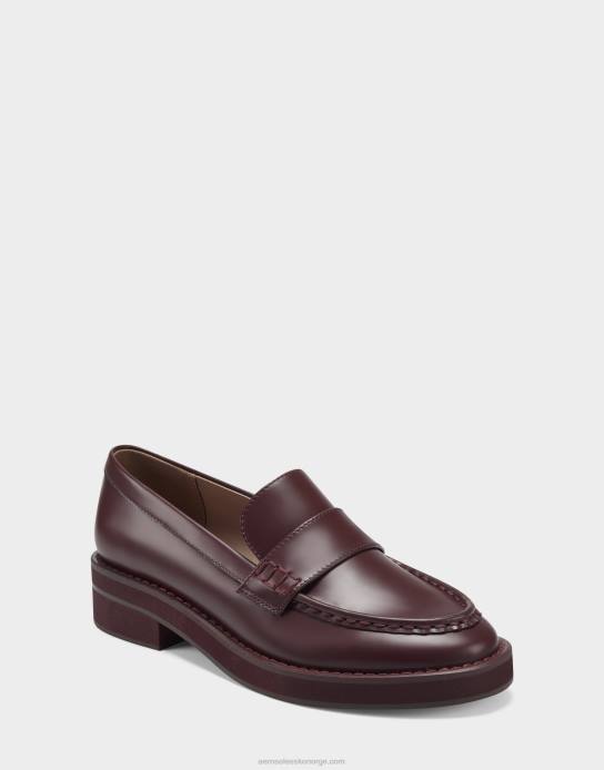 nei Aerosoles kvinner loafer bordeaux skinn0J4B192