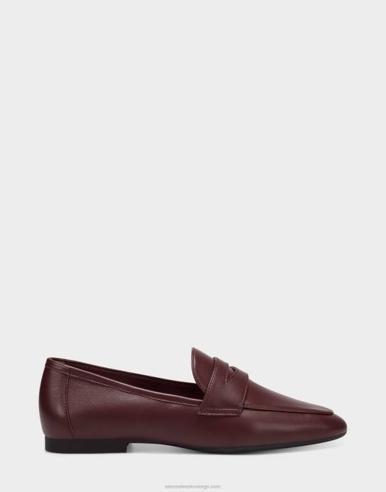 nei Aerosoles kvinner loafer bordeaux skinn0J4B202