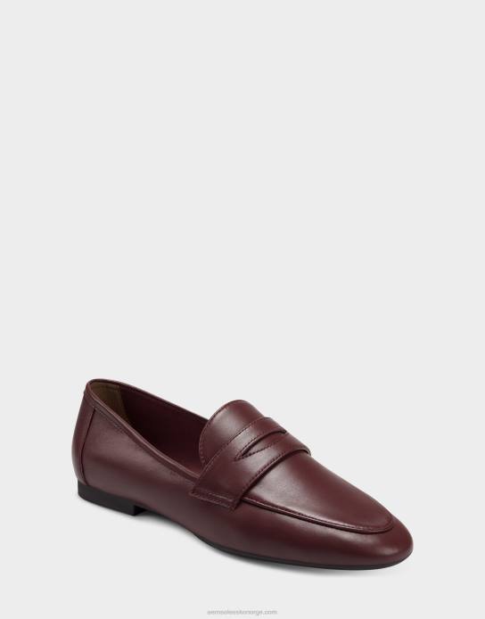 nei Aerosoles kvinner loafer bordeaux skinn0J4B202