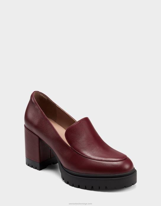 nei Aerosoles kvinner loafer bordeaux skinn0J4B380