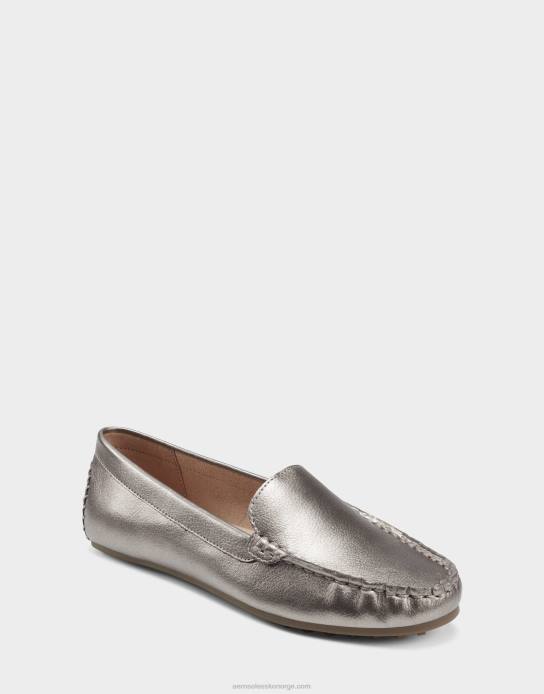 nei Aerosoles kvinner loafer gunmetal combo0J4B181