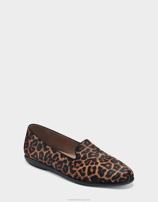 nei Aerosoles kvinner loafer leopard tan0J4B149