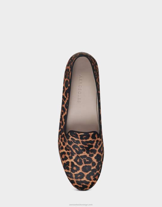 nei Aerosoles kvinner loafer leopard tan0J4B149