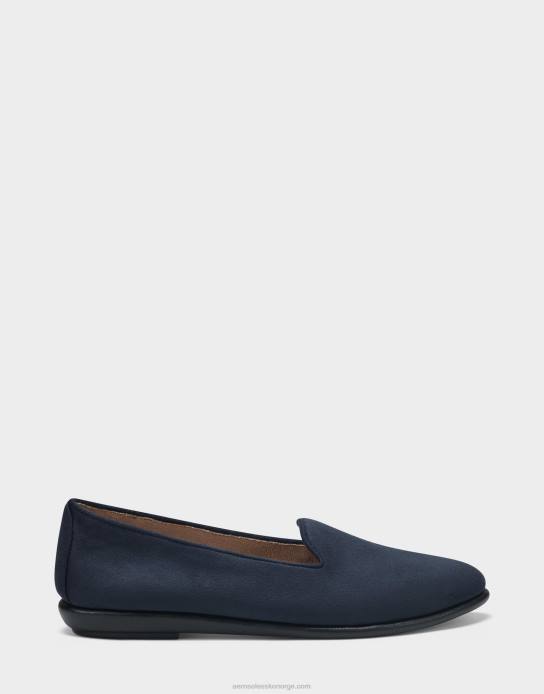 nei Aerosoles kvinner loafer marine imitert semsket skinn0J4B182