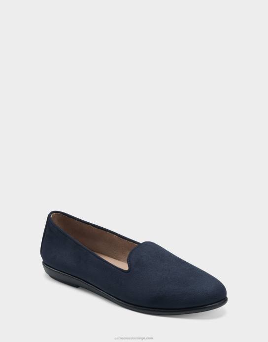 nei Aerosoles kvinner loafer marine imitert semsket skinn0J4B182