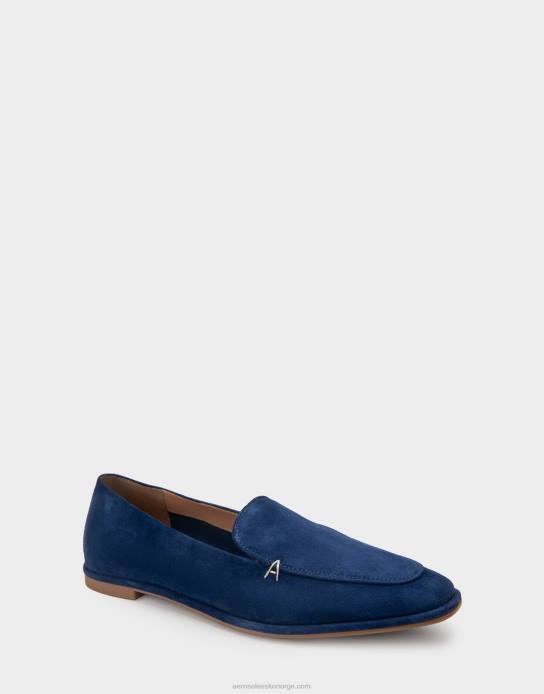 nei Aerosoles kvinner loafer marine semsket skinn0J4B218