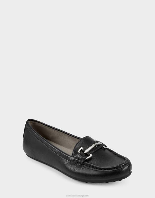 nei Aerosoles kvinner loafer svart imitert skinn0J4B152