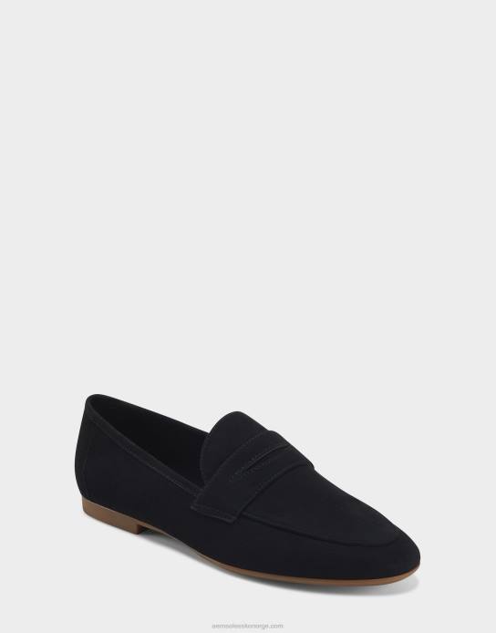 nei Aerosoles kvinner loafer svart semsket skinn0J4B161