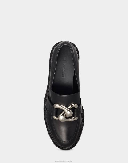 nei Aerosoles kvinner loafer svart skinn0J4B147