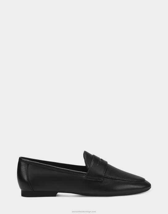 nei Aerosoles kvinner loafer svart skinn0J4B175