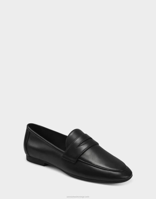 nei Aerosoles kvinner loafer svart skinn0J4B175