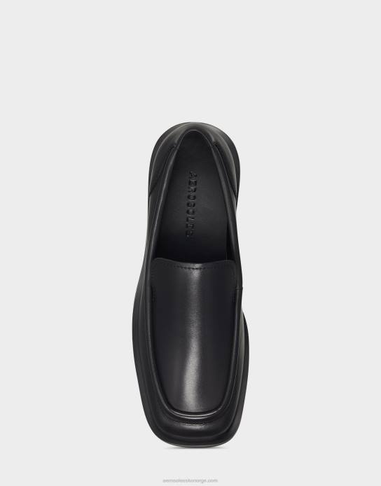 nei Aerosoles kvinner loafer svart skinn0J4B186