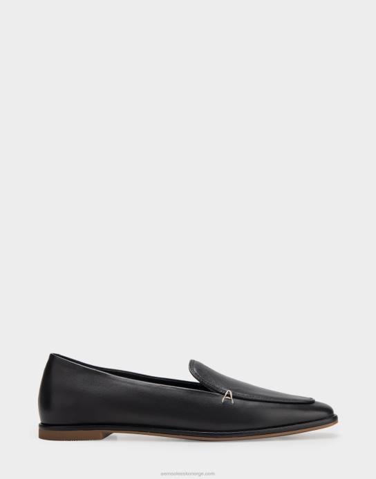 nei Aerosoles kvinner loafer svart skinn0J4B217