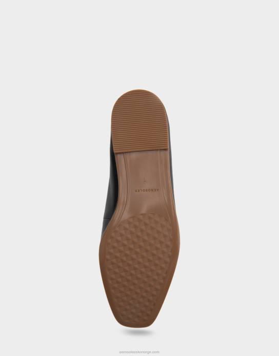 nei Aerosoles kvinner loafer svart skinn0J4B217