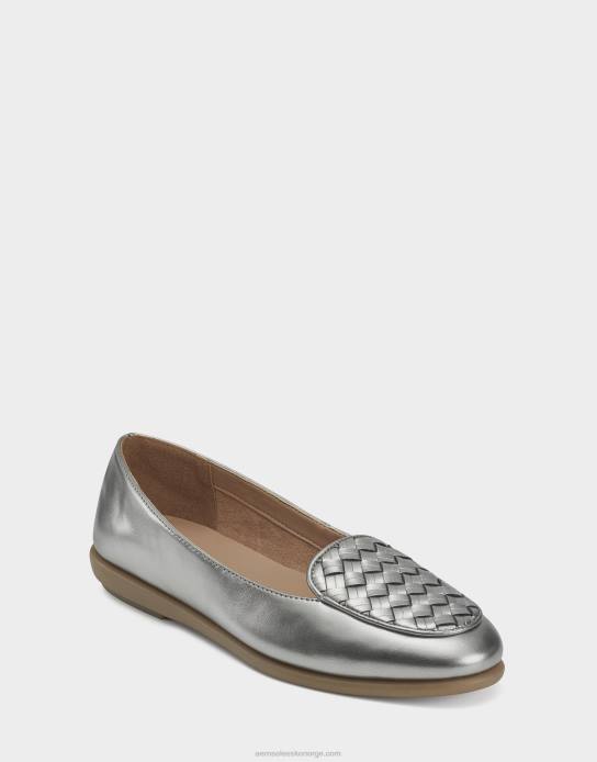 nei Aerosoles kvinner loafer sølv0J4B246