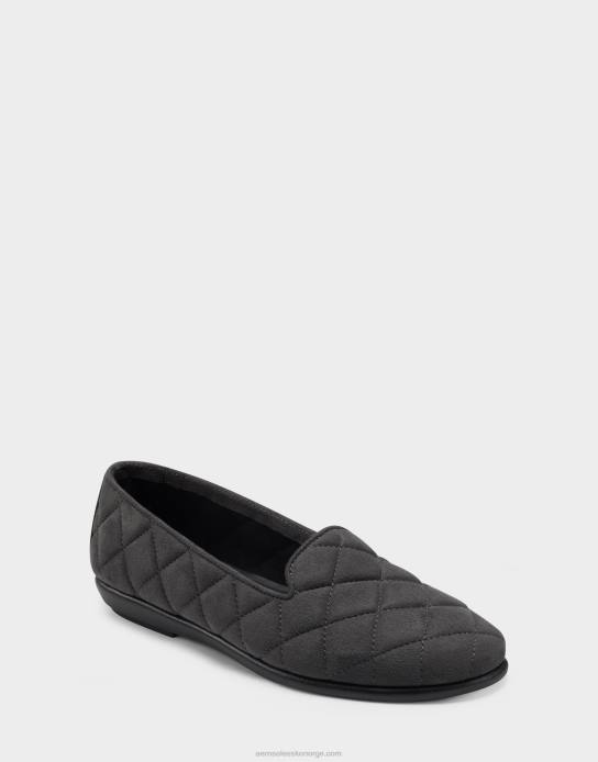 nei Aerosoles kvinner loafer thunder grå imitert semsket skinn0J4B189