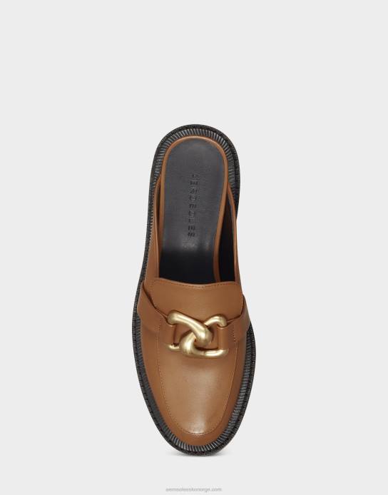 nei Aerosoles kvinner mule cognac skinn0J4B194