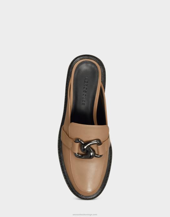 nei Aerosoles kvinner mule toffee skinn0J4B197