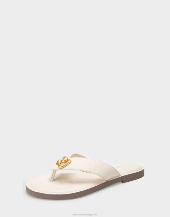 nei Aerosoles kvinner sandal eggeskall ekte skinn0J4B451