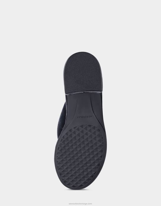 nei Aerosoles kvinner sandal marineblå fløyel0J4B304