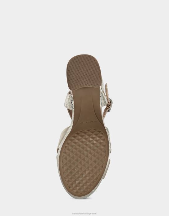 nei Aerosoles kvinner sandal mykt gullskinn0J4B339