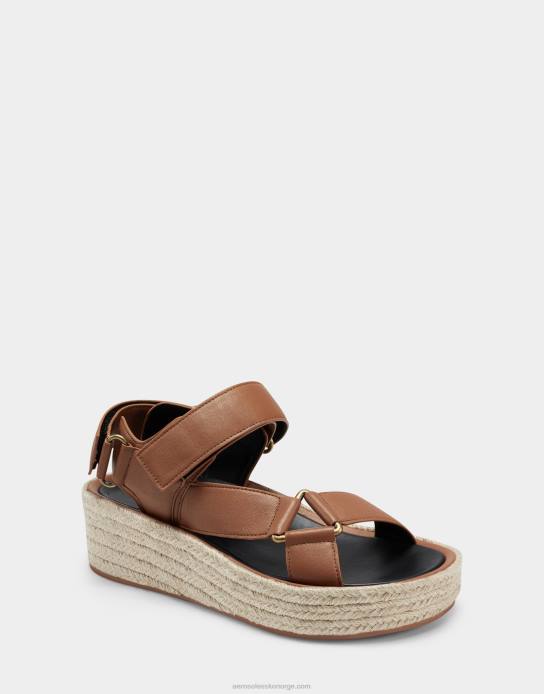 nei Aerosoles kvinner sandal mørk brun0J4B405