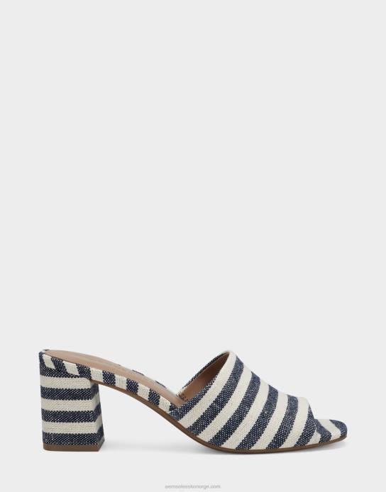 nei Aerosoles kvinner sandal mørkeblå stripe0J4B424