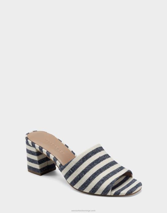 nei Aerosoles kvinner sandal mørkeblå stripe0J4B424