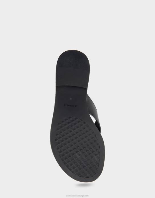 nei Aerosoles kvinner sandal svart ekte skinn0J4B450