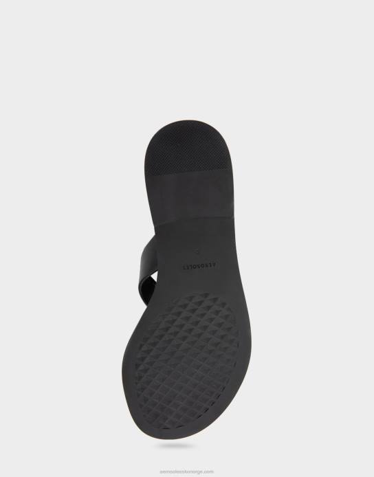 nei Aerosoles kvinner sandal svart ekte skinn0J4B458