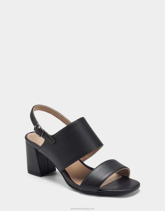 nei Aerosoles kvinner sandal svart imitert skinn0J4B428