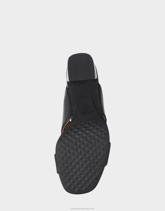 nei Aerosoles kvinner sandal svart imitert skinn0J4B428