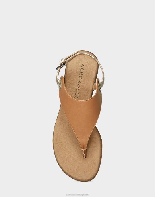 nei Aerosoles kvinner sandal tan combo0J4B481