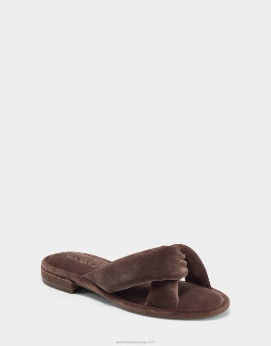 nei Aerosoles kvinner sandal taupe fløyel0J4B306